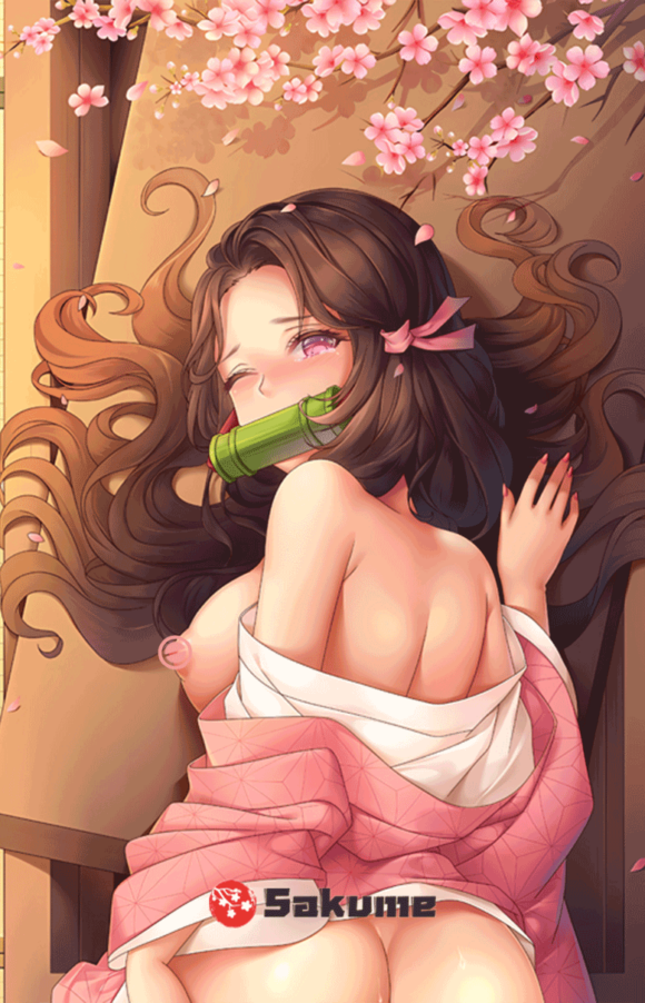 Sakume 9323427 Nezuko Kamado Demon Slayer Kimetsu no Yaiba 2 Waifu Pillow