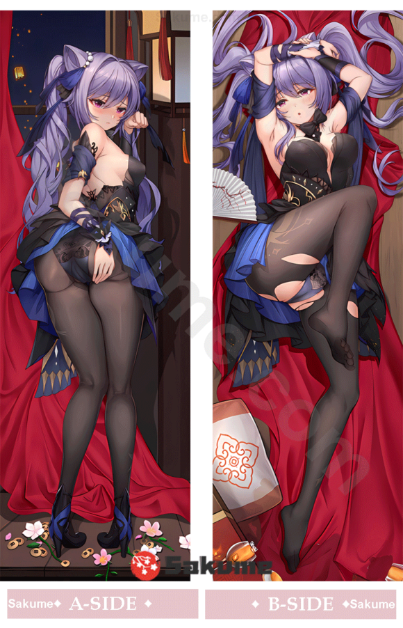 Sakume 9323434 Keqing Genshin Impact Hentai Waifu Body Pillow Dakimakura