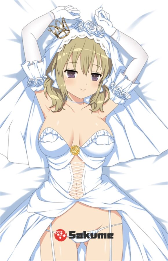 Sakume 9323449 Kafuru Wedding Ver Senran Kagura 1 Waifu Pillow Body Pillowcase