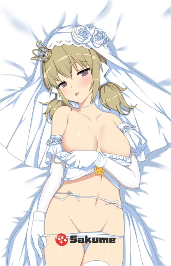 Sakume 9323449 Kafuru Wedding Ver Senran Kagura 2 Waifu Pillow Body Pillowcase