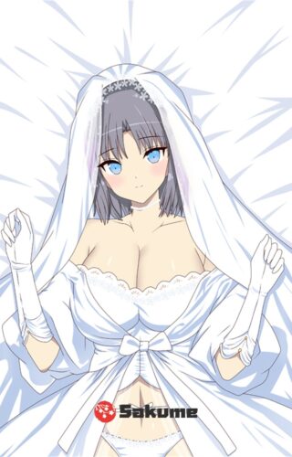 Sakume 9323450 Yumi Wedding Ver Senran Kagura 1 Waifu Pillow Body Pillowcase