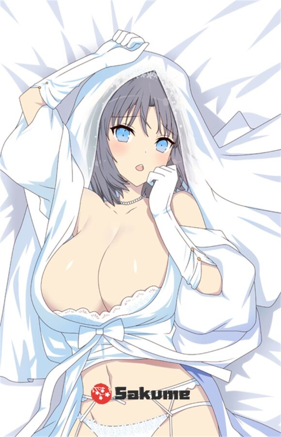 Sakume 9323450 Yumi Wedding Ver Senran Kagura 2 Waifu Pillow Body Pillowcase