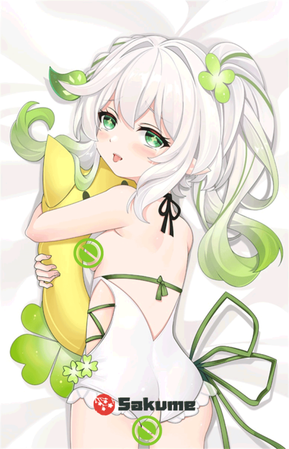 Sakume 9323019 3 Nahida Genshin Impact 2 Body Pillow Dakimakura Cover