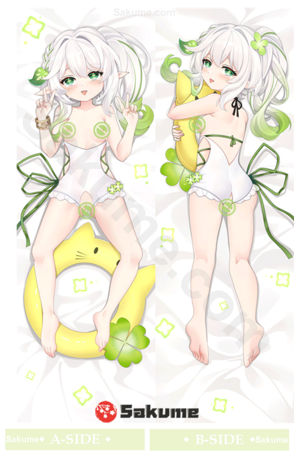 Sakume 9323019 3 Nahida Genshin Impact Body Pillow Dakimakura Cover