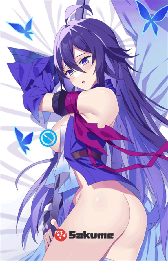 Sakume 9323534 Raiden Mei Honkai Series2 Body Pillow Dakimakura Cover