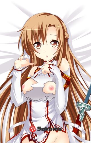 Sakume 9323652 H Yuuki Asuna Sword Art Online Dakimakura Waifu Pillowcase 1