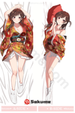 Sakume 9323662 Chizuru Ichinose Kanojo Okarishimasu Dakimakura Waifu Pillowcase