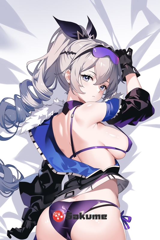 Sakume 9323666 Silver Wolf Honkai Star Rail Hentai Dakimakura Waifu Pillowcase 1