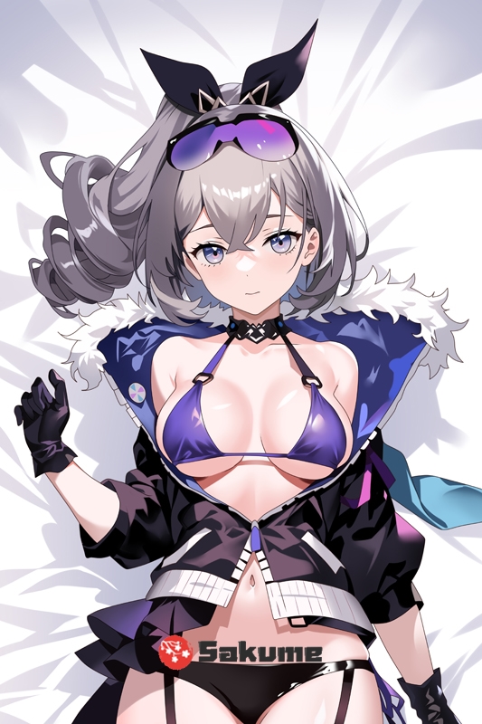 Sakume 9323666 Silver Wolf Honkai Star Rail Hentai Dakimakura Waifu Pillowcase 2