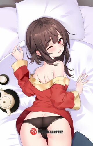 Sakume 9323786 Megumin KonoSuba Gods Blessing on This Wonderful World Hentai Pillow 2