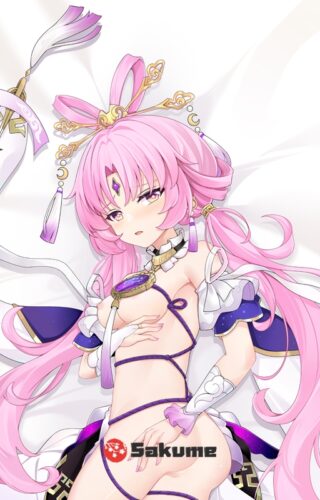 Sakume 9323035 2 H Fu Xuan Honkai Star Rail Waifu Pillow Dakimakura 1