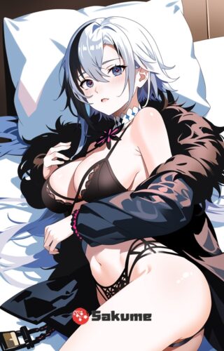 Sakume 9323815 Arlecchino Genshin Impact Waifu Body Pillow Dakimakura 2