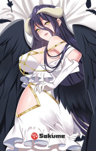 Sakume 9323834 Albedo Overlord Waifu Pillow Dakimakura 1