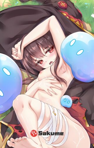 Sakume 9323837 H Megumin KonoSuba Waifu Pillow Dakimakura 1