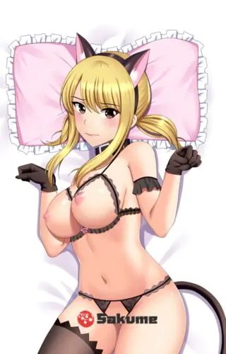 Sakume 9323854 H Lucy Heartfilia Fairy Tail Body Pillow Dakimakura 1