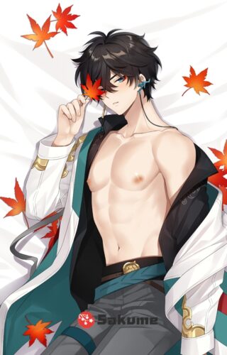 Sakume 9323038 2 Dan Heng Honkai Star Rail Hentai Dakimakura Pillow 2