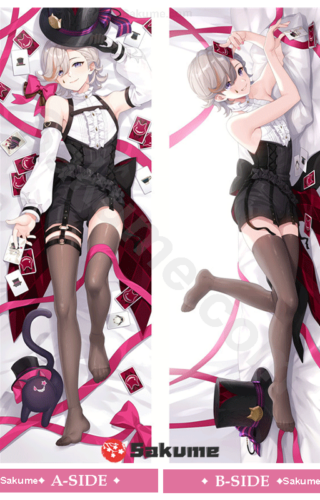 Sakume 9323045 1 Lyney Genshin Impact Body Pillow Dakimakura Cover