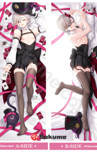 Sakume 9323045 2 Lyney Genshin Impact Body Pillow Dakimakura Cover