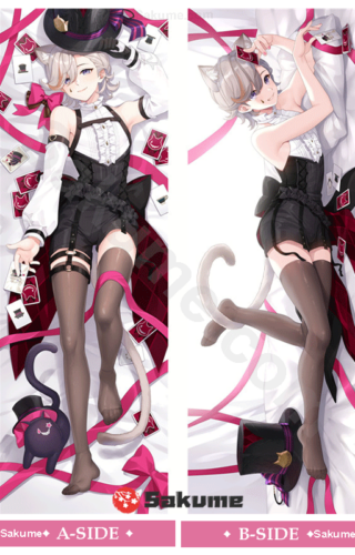 Sakume 9323046 1 Lyney Genshin Impact Body Pillow Dakimakura Cover