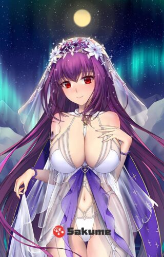 Sakume 9323982 Fate Grand Order Lancer Scathach Body Pillow Dakimakura 1