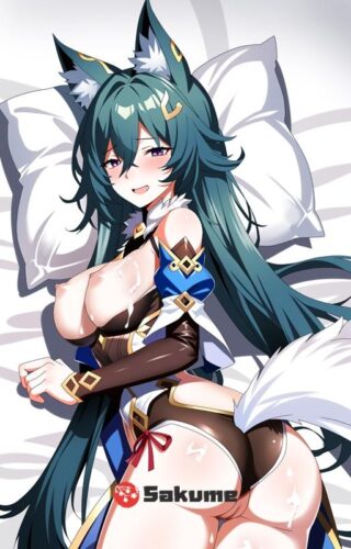 Sakume 93231165 H Yukong Honkai Star Rail Hentai Dakimakura 1