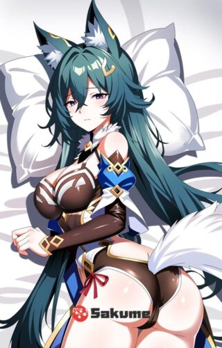 Sakume 93231166 Yukong Honkai Star Rail Hentai Dakimakura 1