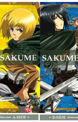12032 Armin Arlert&Mikasa Ackerman Attack on Titan