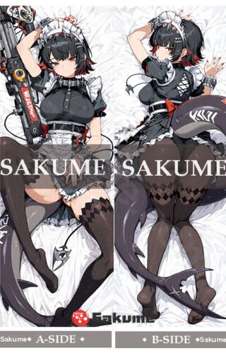 Anime Federa Decorativa Zenless Zone Zero Ellen Joe Federa per cuscino per il corpo Federa stampata fronte-retro Dakimakura senza censure