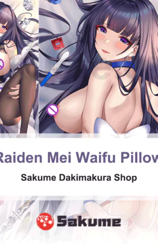Raiden Mei Sexy Waifu Dakimakura | Houkai Impact 3rd