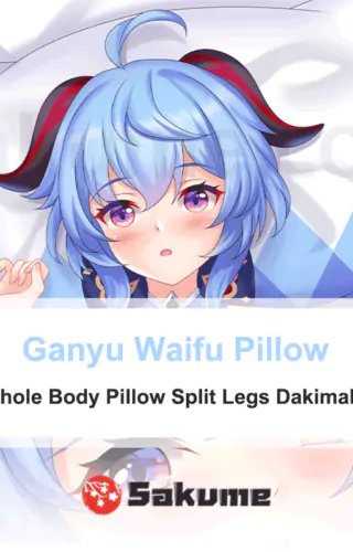 Ganyu Hentai Waifu Pillow Onahole Body Pillow Split Legs Dakimakura | Genshin Impact
