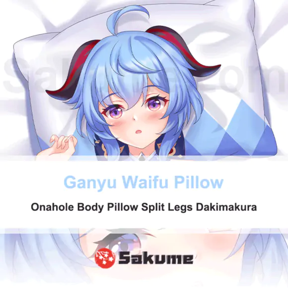 Ganyu Hentai Waifu Pillow Onahole Body Pillow Split Legs Dakimakura | Genshin Impact