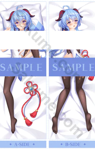 Ganyu Hentai Waifu Pillow Onahole Body Pillow Split Legs Dakimakura | Genshin Impact