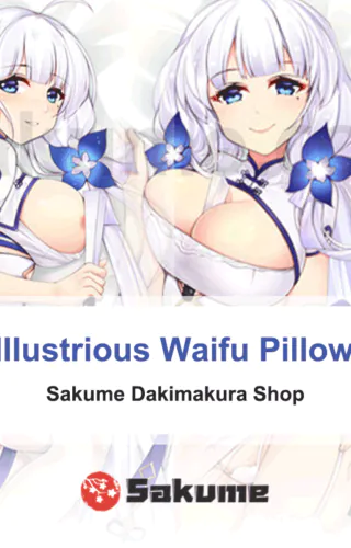 Hentai Cheongsam Illustrious Azur Lane Waifu Body Pillow Cover (2)