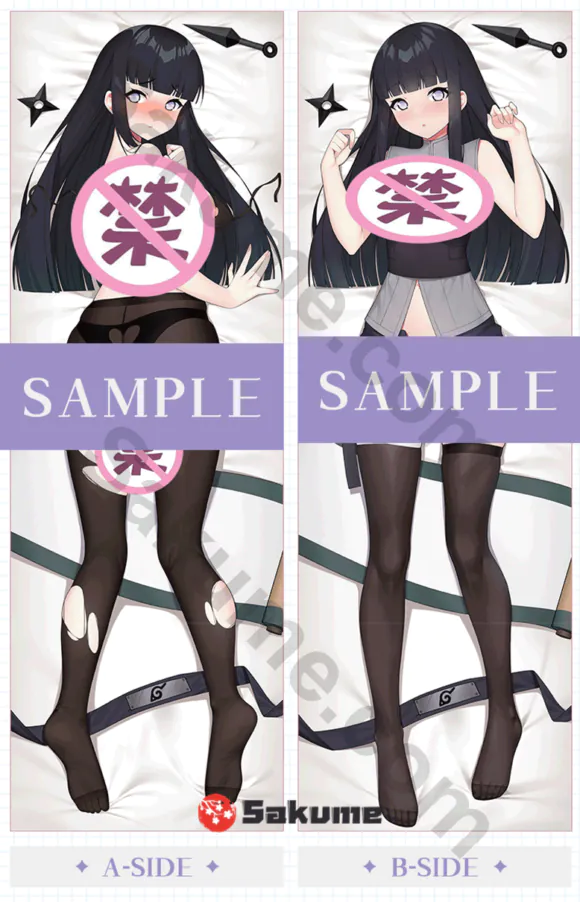 Hinata Hyūga Hentai Waifu Dakimakura Split Legs Dakimakura | Naruto