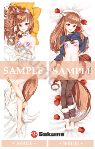 76066-H Holo Nude Body Pillow | Spice and Wolf