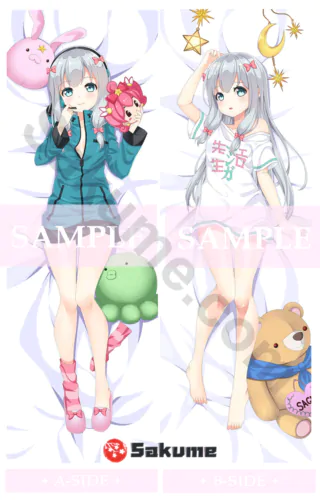 77034 Izumi Sagiri Anime Body Pillow Cover | Eromanga Sensei