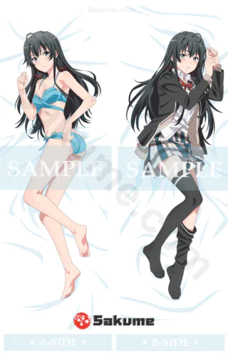 Sakume 9321731 Yukino Yukinoshita Anime Body Pillow Cover | OreGairu My Youth Romantic Comedy Is Wrong, As I Expected