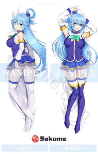 Sakume 9321826 Aqua Dakimakura Waifu | Kono Subarashii Sekai ni Shukufuku wo! KonoSuba God's Blessing on This Wonderful World!