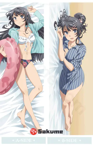 Sakume 9320541 Mai Sakurajima Anime Body Pillow | Rascal Does Not Dream of Bunny Girl Senpai
