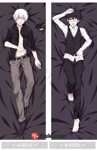 Sakume 9320708 Tokyo Ghoul Ken Kaneki Anime Male Body Pillow Case | Tokyo Ghoul