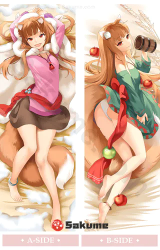 Sakume 9320722 Holo Waifu Pillow Cover | Spice & Wolf