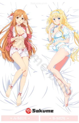 Sakume 9320728 Sword Art Online Yuuki Asuna Dakimakura Body Pillow Cover | Sword Art Online