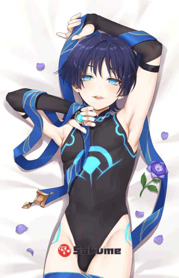 Sakume 9322068 3 Wanderer Scaramouche Genshin Impact 1 Dakimakura Body Pillow