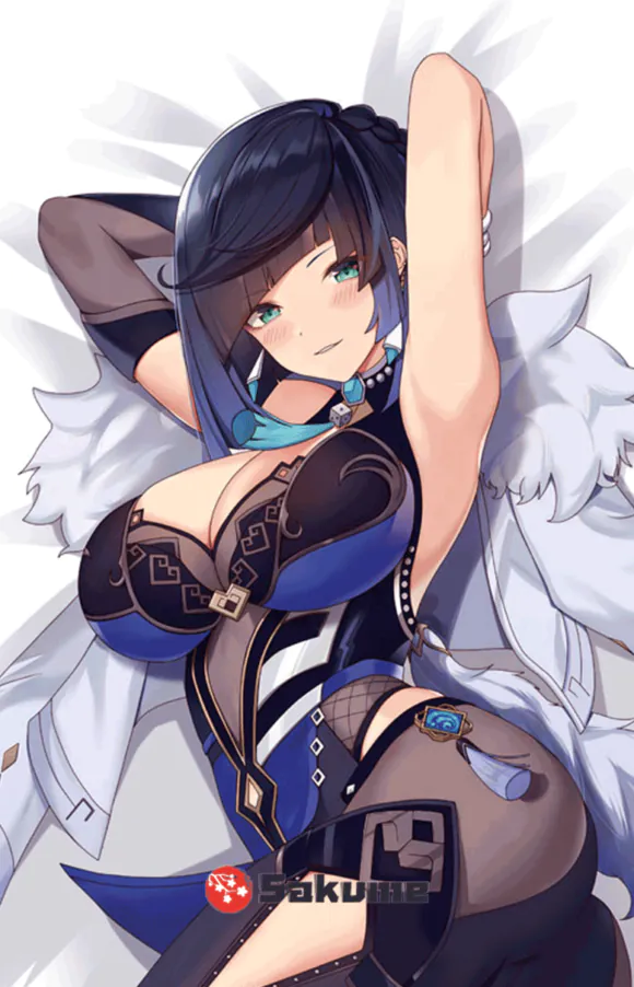 Sakume 9323257 Yelan Genshin Impact Body Pillow Dakimakura 1