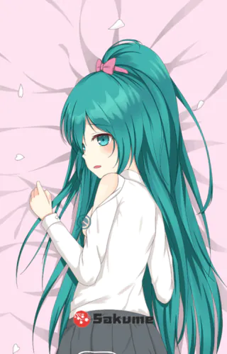 Sakume 9323328 H Hatsune Miku VOCALOID Body Pillow Dakimakura 1