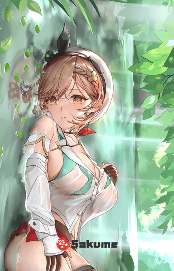 Sakume 9323361 Reisalin Ryza Stout Atelier Ryza Pillow Dakimakura 2
