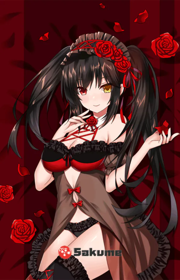 Sakume 9323389 H Kurumi Tokisaki Date A Live Hentai Body Pillow Dakimakura 1