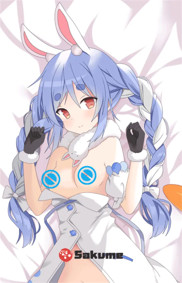 Sakume 9323533 Usada Pekora Pekora Ch 1 Body Pillow Dakimakura Cover
