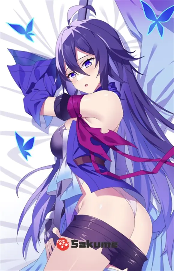 Sakume 9323535 Raiden Mei Honkai Series 1 Body Pillow Dakimakura Cover