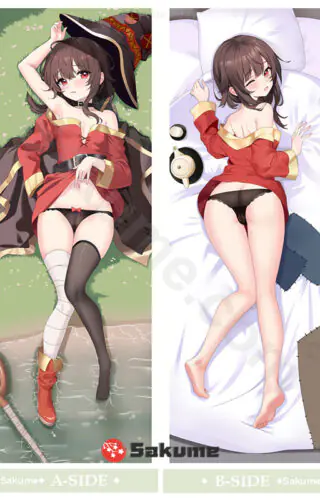 Sakume 9323786 Megumin KonoSuba Gods Blessing on This Wonderful World Hentai Pillow